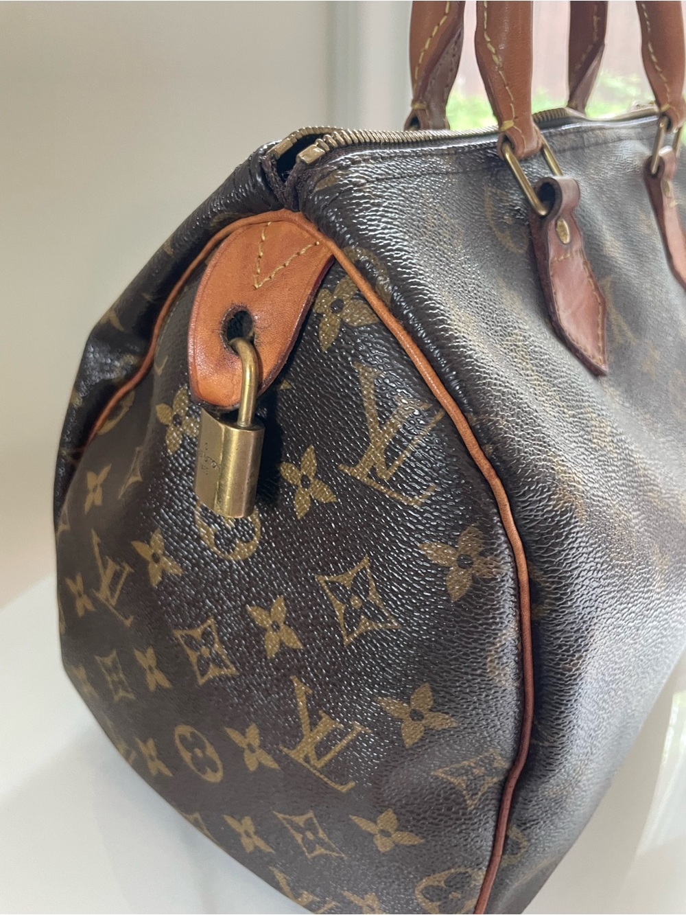 Louis Vuitton Speedy 30 | Monogram Canvas | Vintage | 1994 - Picture 4 of 15